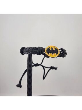 Batman Faux Leather Bracelet – Brand New, Stylish & Bold